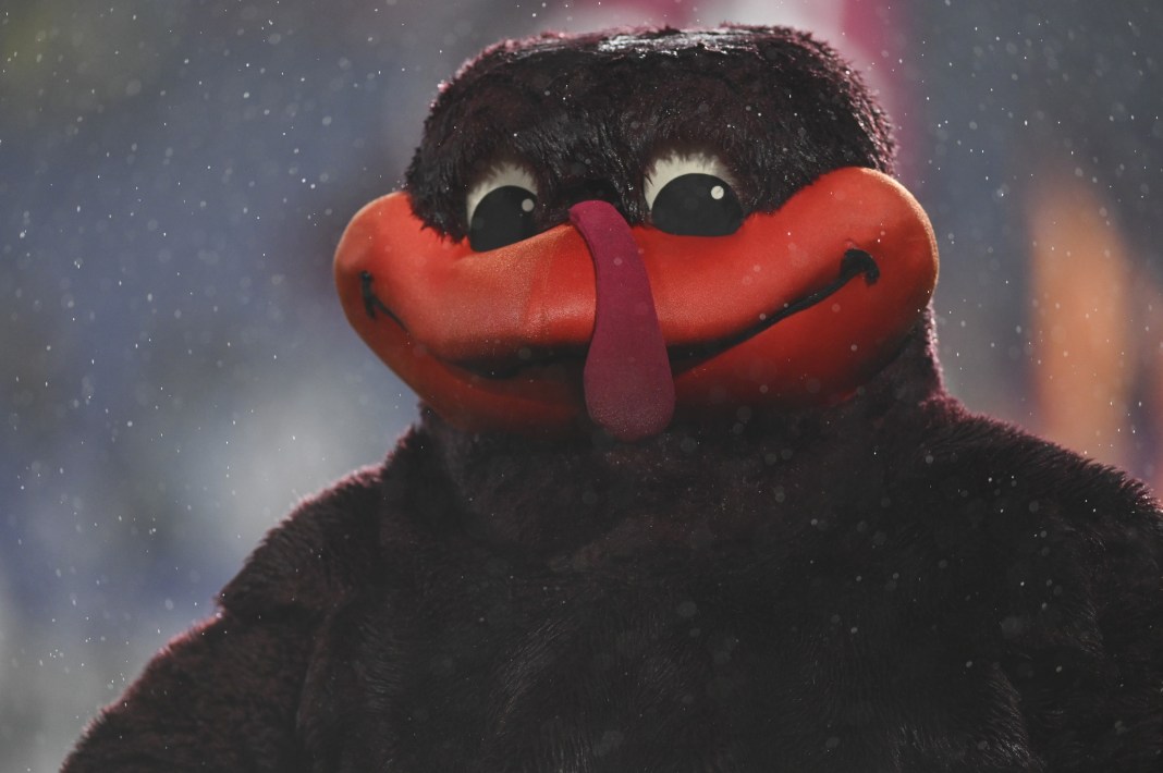 creepy hokies mascot