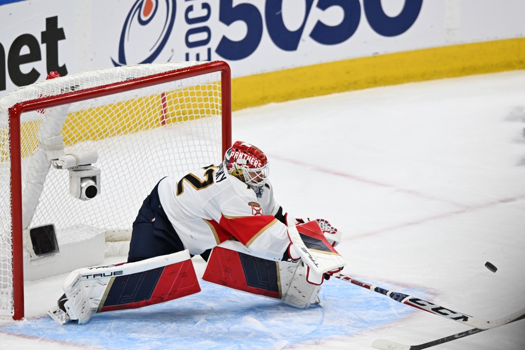 sergei bobrovsky makes a save