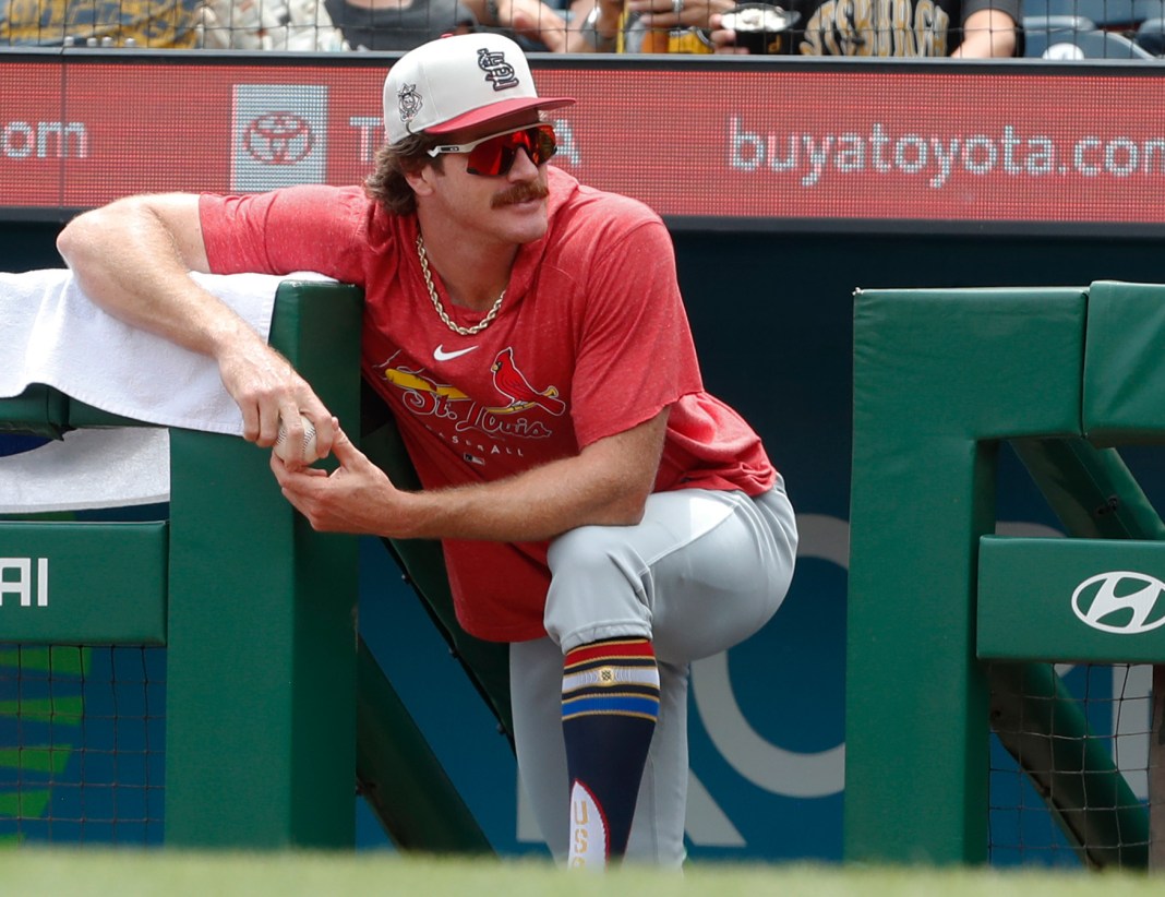 miles mikolas dugout swag