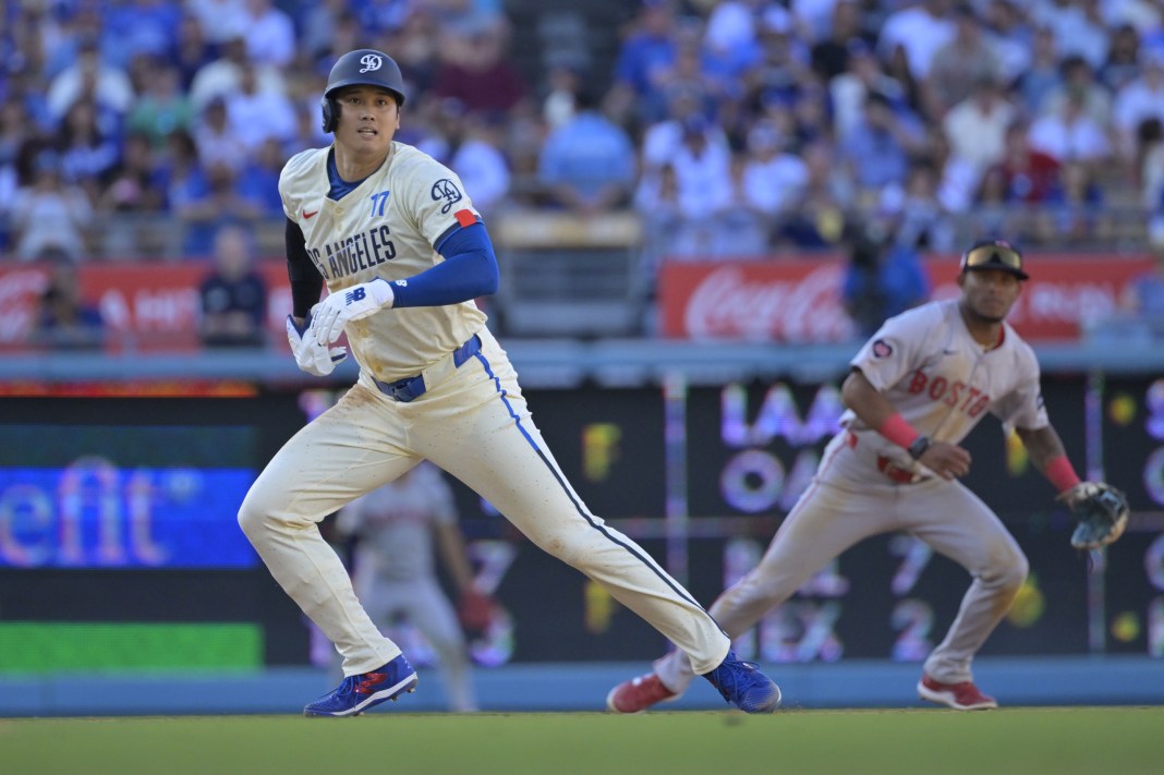 los angeles dodgers boston red sox sunday night baseball