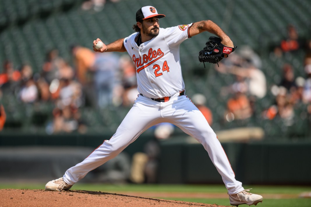 zach eflin of the baltimore orioles