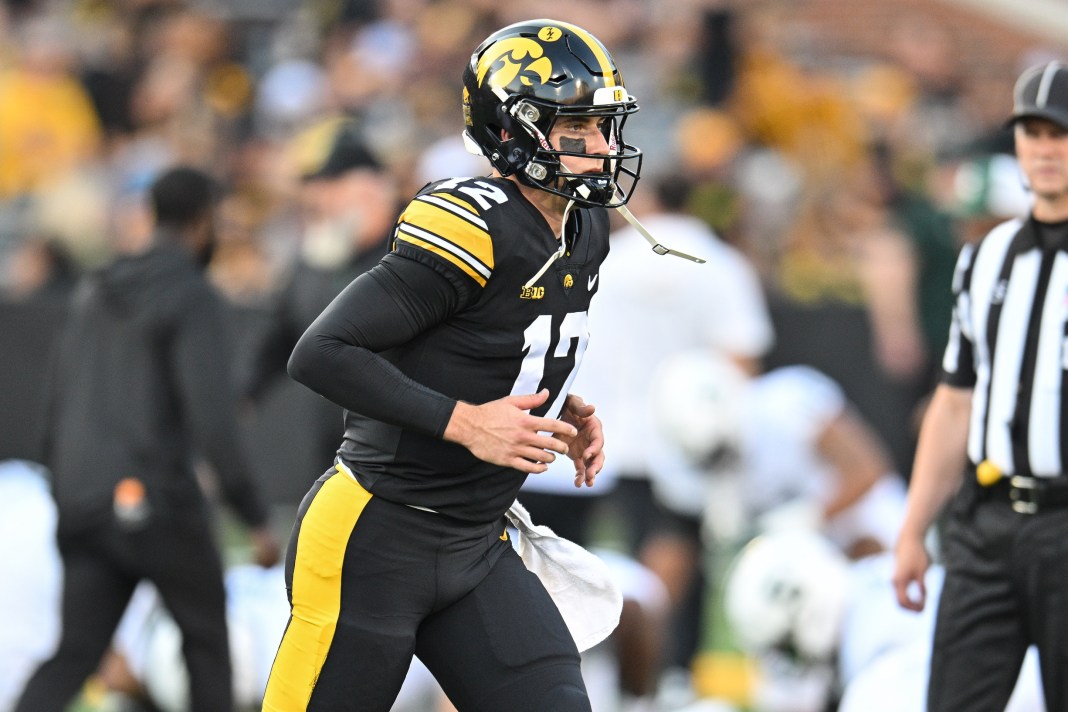 cade mcnamara of the iowa hawkeyes