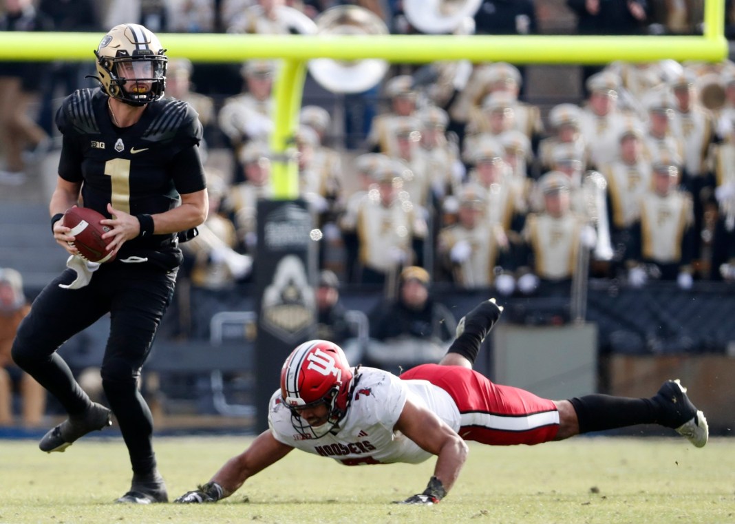 hudson card of the purdue boilermakers