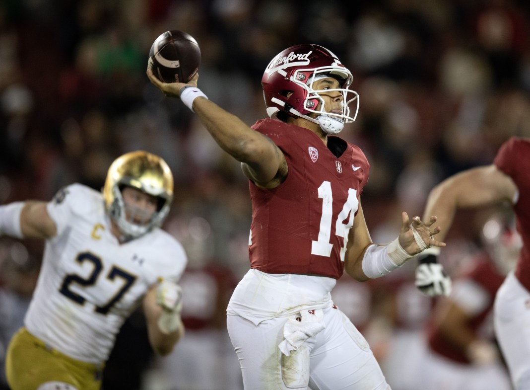 stanford cardinal qb ashton daniels