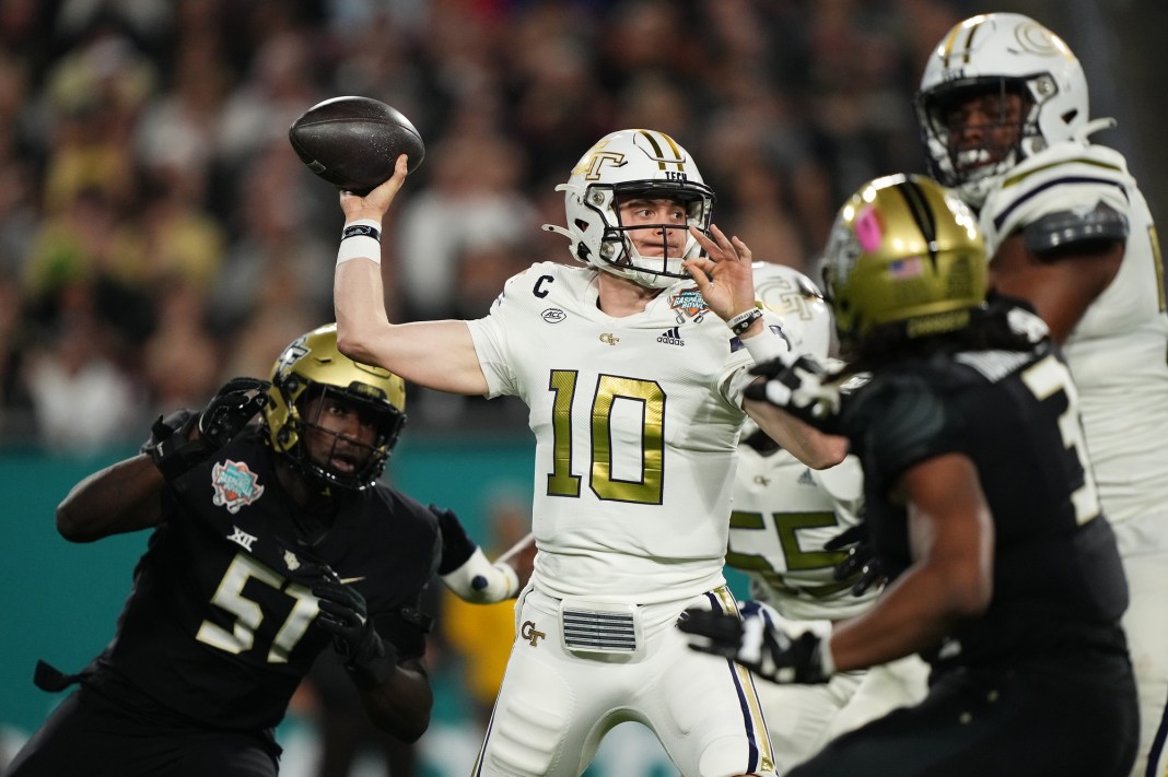 qb haynes king for the georgia tech yellow jackets