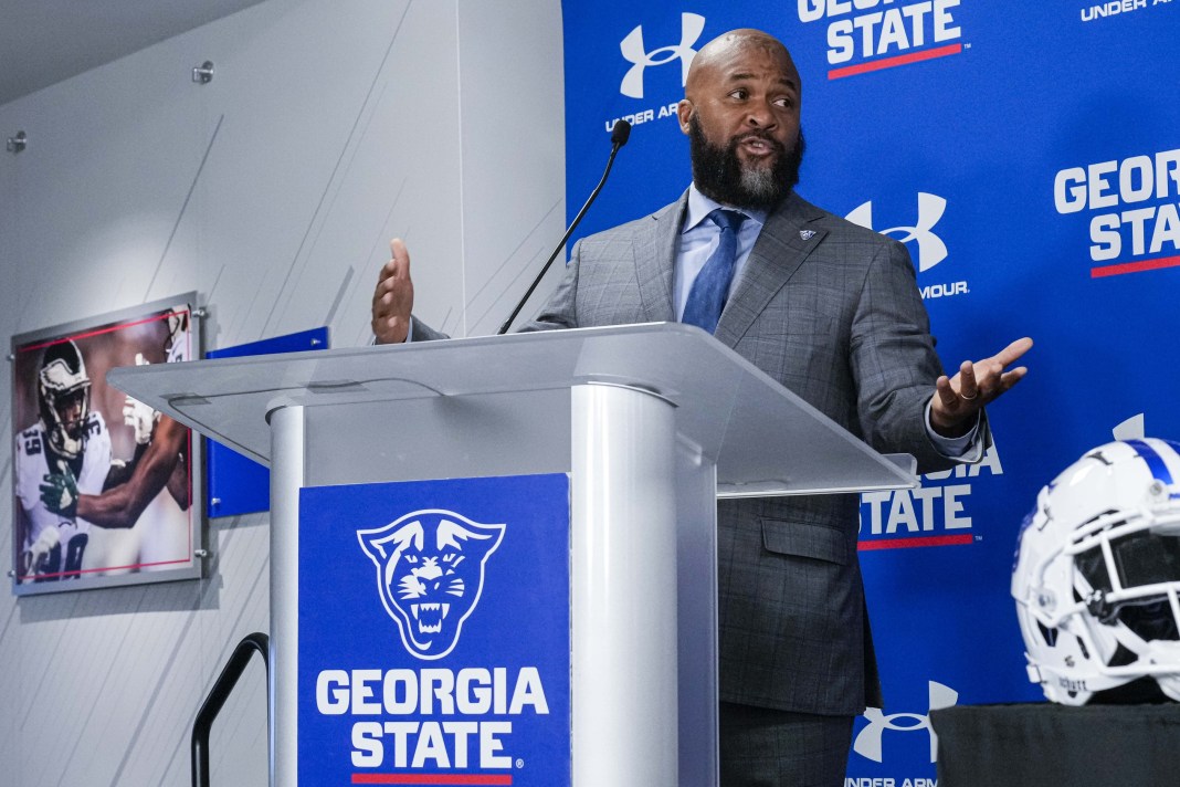 georgia state football head coach dell mcgee