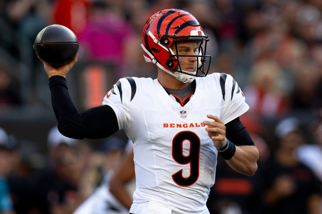 joe burrow cincinnati bengals qb