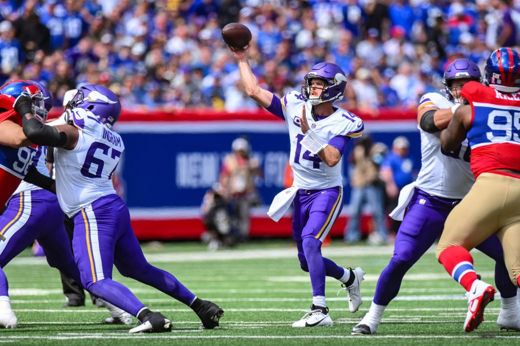 sam darnold minnesota vikings quarterback