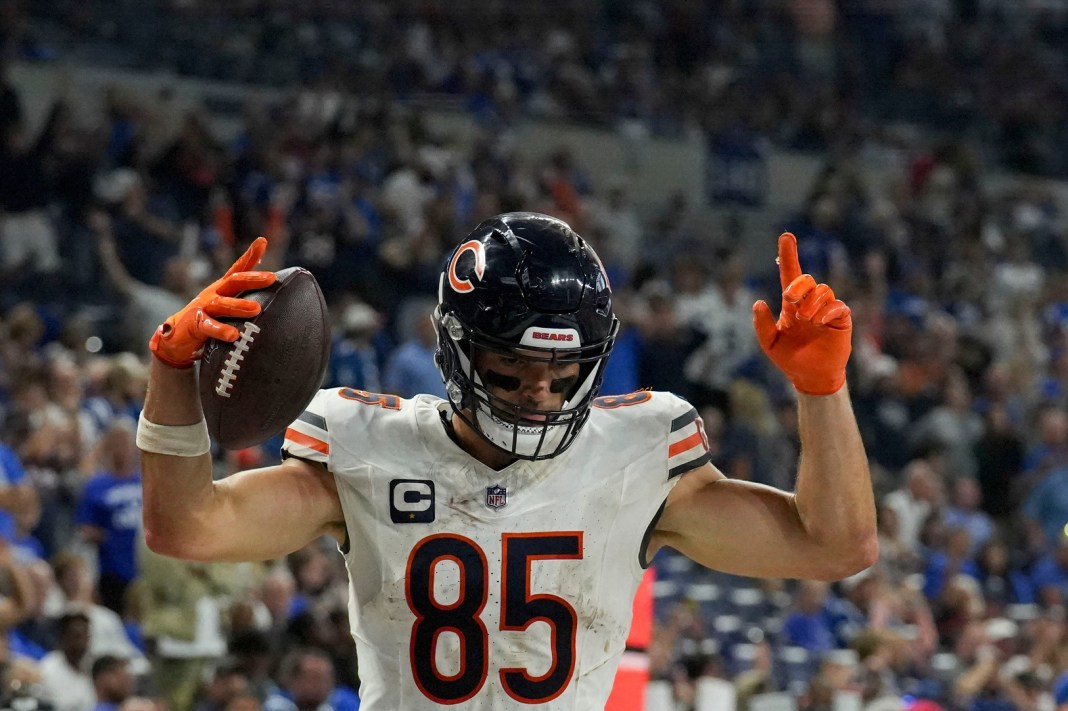 chicago bears tight end cole kmet