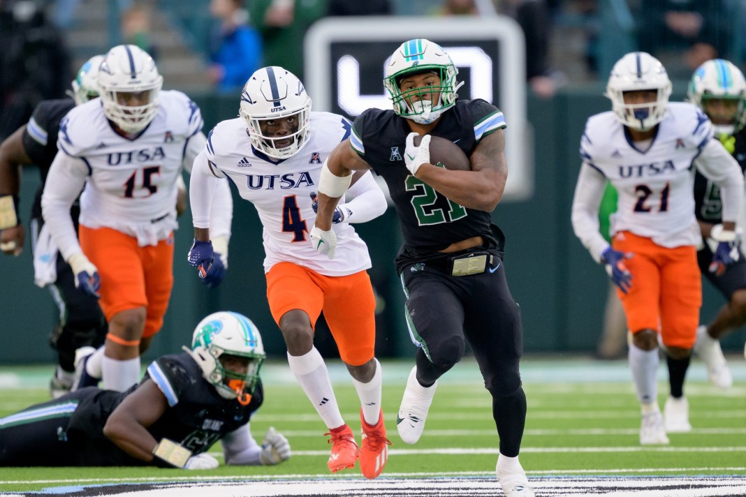 tulane running back makhi hughes