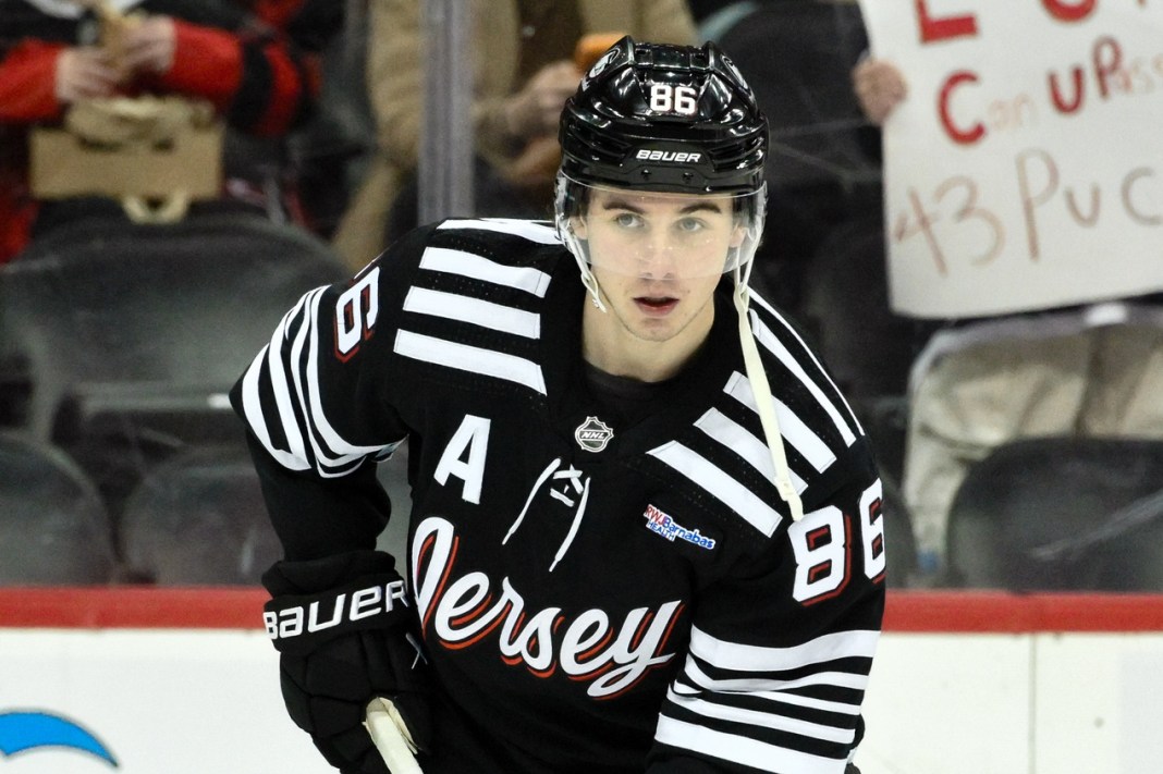 jack hughes new jersey devils