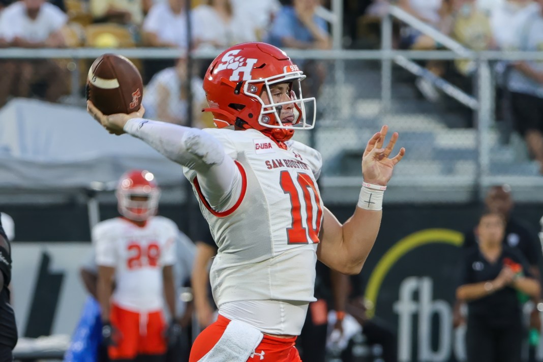 sam houston state bearkats qb hunter watson