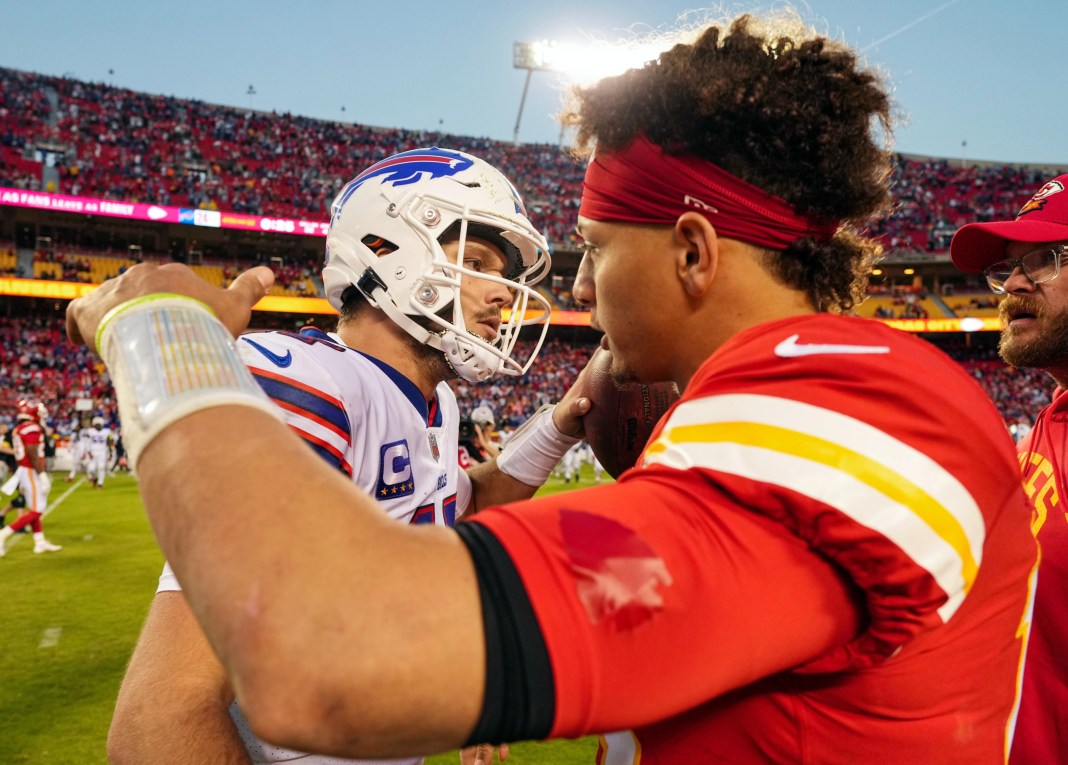 Patrick Mahomes and Josh Allen