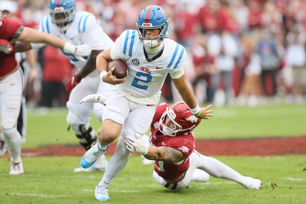 ole miss qb jaxson dart