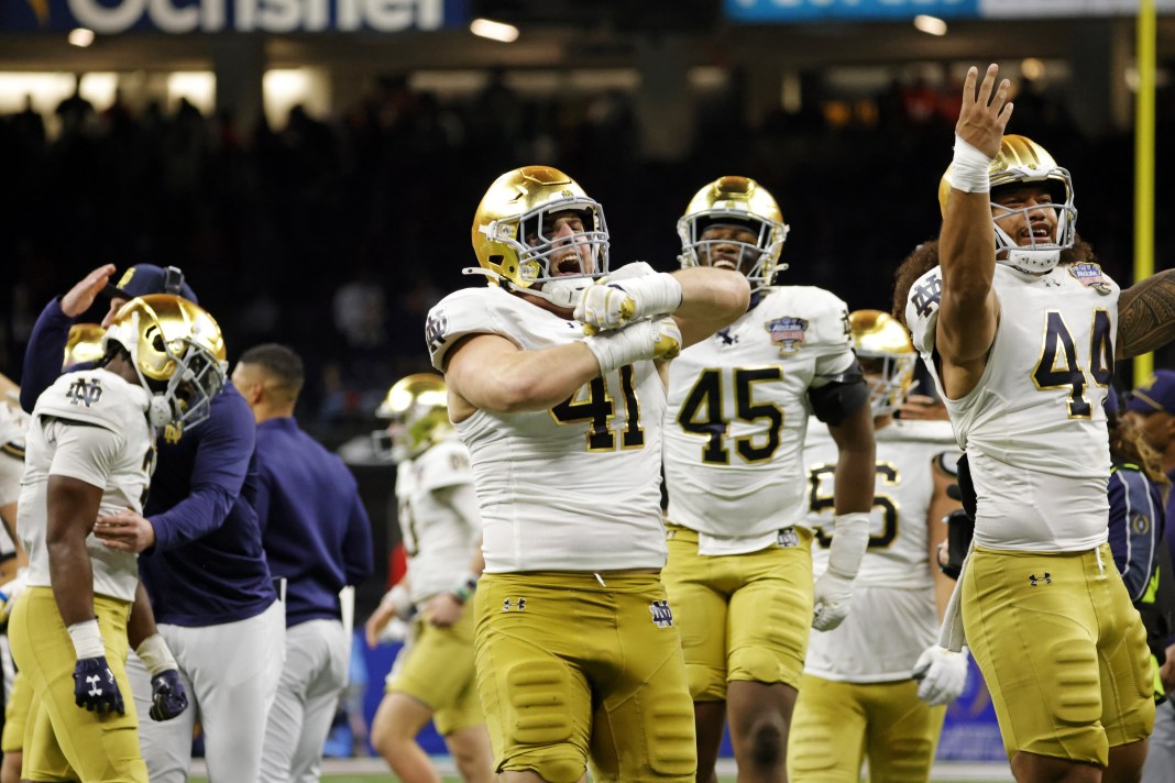 notre dame fighting irish penn state nittany lions orange bowl